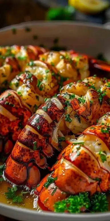 Butter Poached Lobster Tails