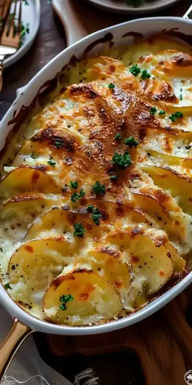 Cheesy Potatoes Gratin