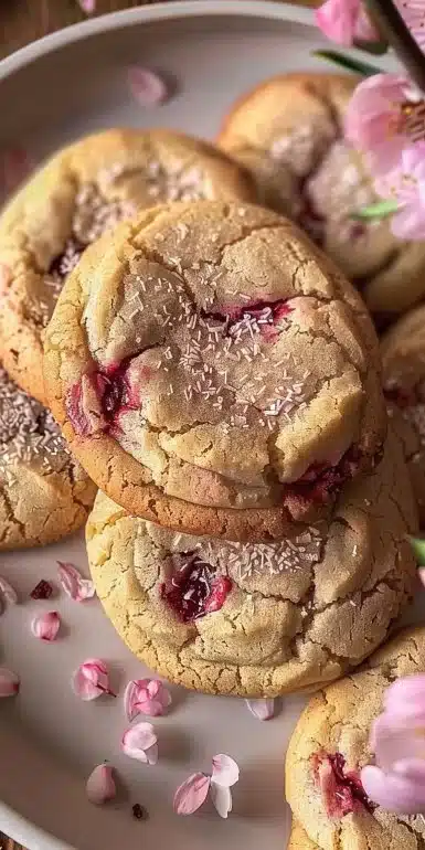 Cherry Blossom Cookies