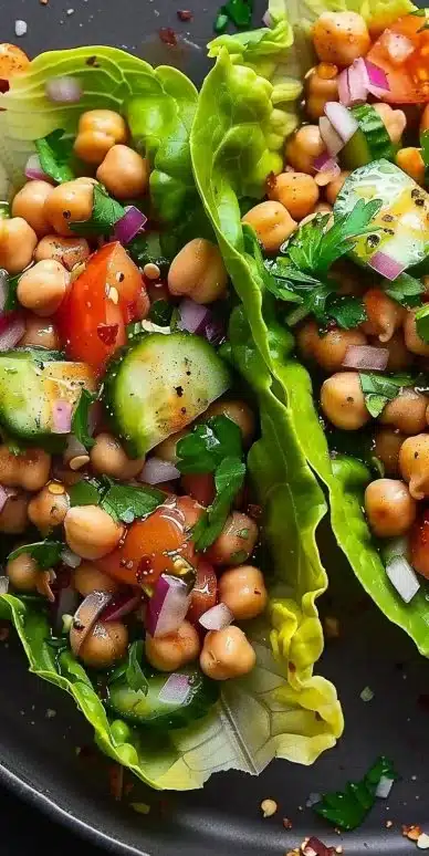 Chickpea Salad Lettuce Boats: 5 Fresh Ways to Savor Them