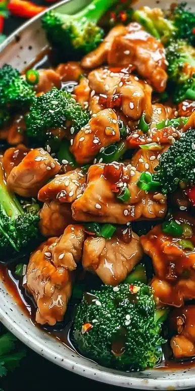 Chinese Chicken and Broccoli