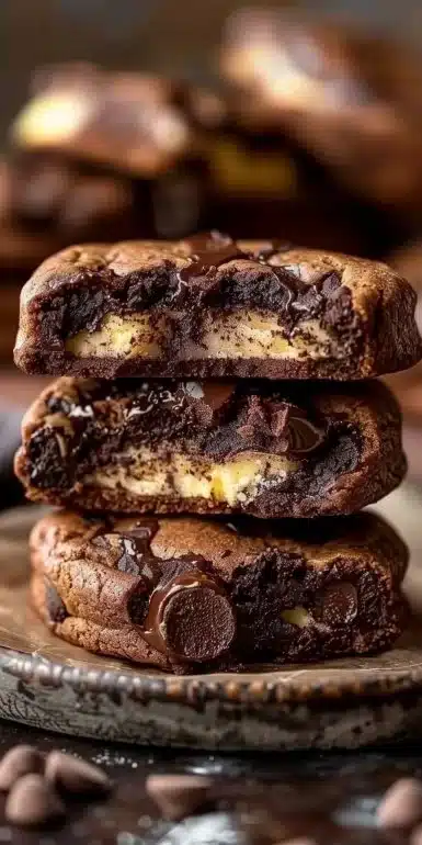 Choco Cheesecake Cookie Bites