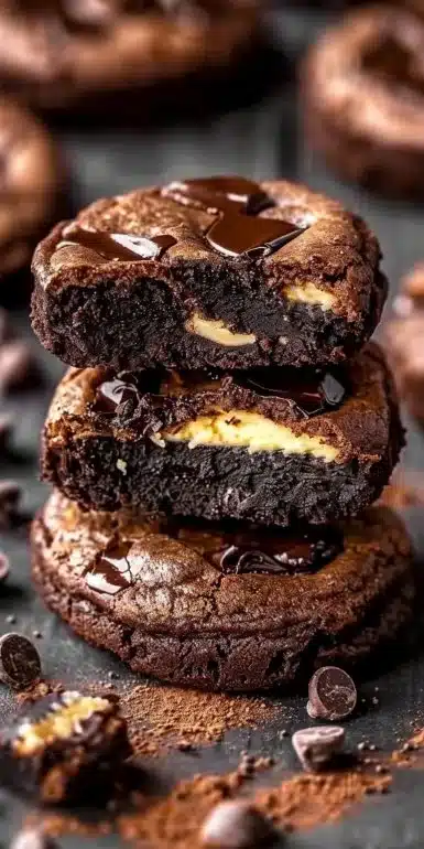 Choco Cheesecake Cookie Bites