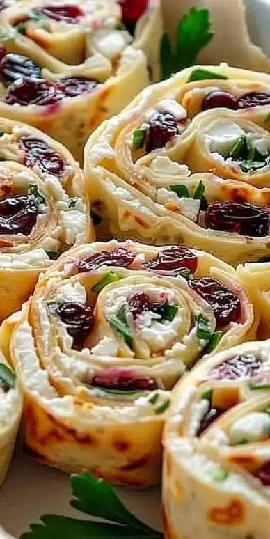 Cranberry Feta Pinwheels: 5 Irresistible Bites to Love