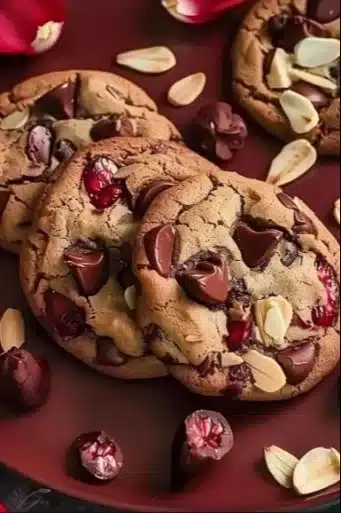 Decadent Valentine’s Day Kitchen Sink Cookies