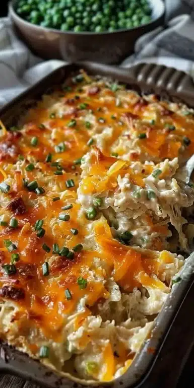 Delicious Dolly Parton 5-Ingredient casserole served in a dish