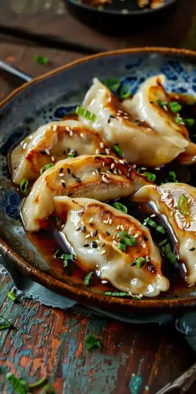 Dumplings with Best Dumpling Sauce