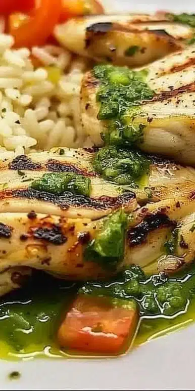 Easy Peruvian Chicken And Rice with Green Sauce Bliss