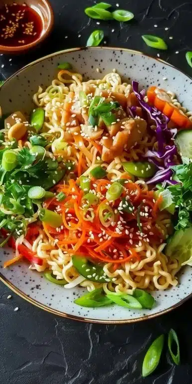 Fresh and Flavorful Oriental Ramen Salad