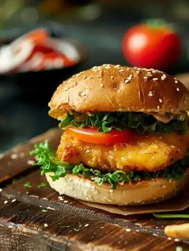 Fried Fish Burger Bliss: 5 Steps to Crispy Perfection