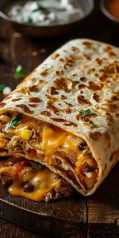 Grilled Cheese Burrito
