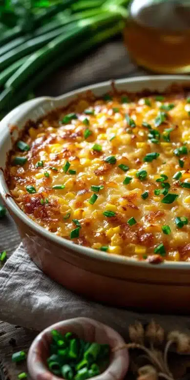 Honey Glazed Corn Casserole