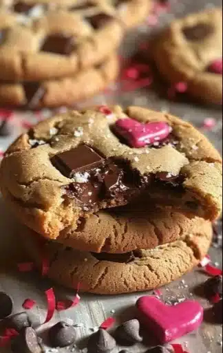 Indulge in Love: Irresistible Valentine’s Chocolate Chip Cookies Recipe!