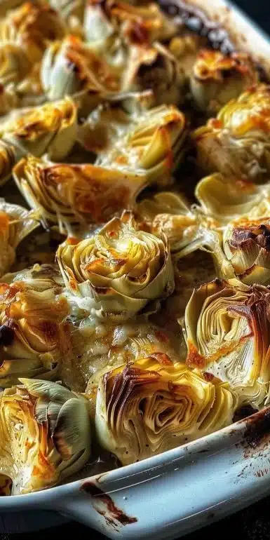 Irresistibly Crispy Baked Artichoke Hearts