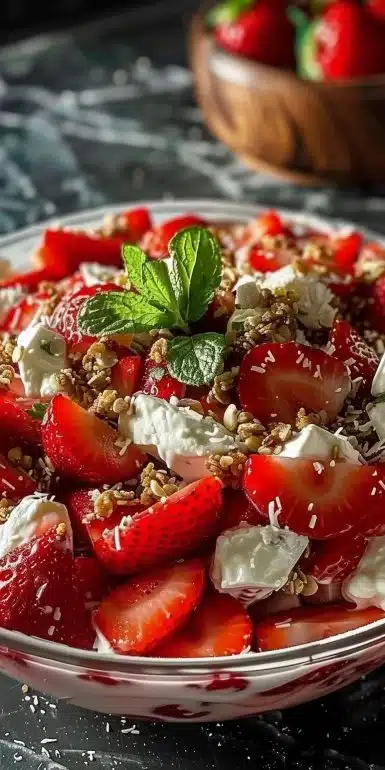 Irresistibly Sweet Strawberry Crack Salad