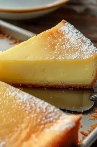 Italian Grandma's Lemon Custard Cake