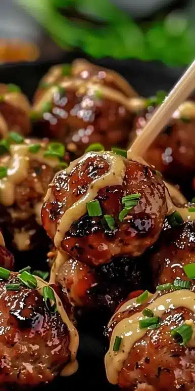 Korean BBQ Meatballs