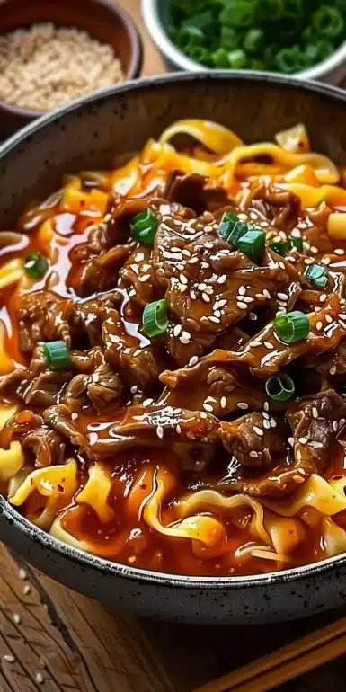 Korean Beef Noodles