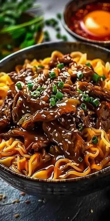 Korean Beef Noodles