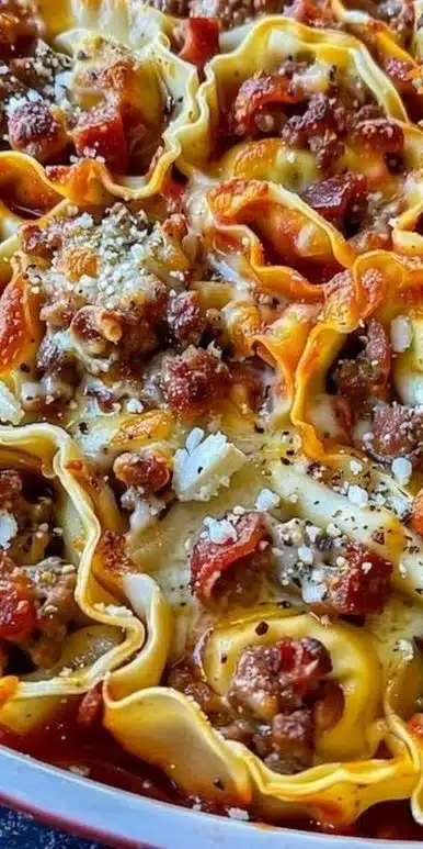 Meat Lovers Pizza Tortellini: 7 Comforting Delights