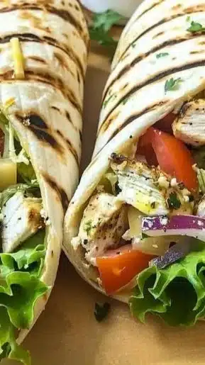 Mediterranean Chicken Wraps: 7 Fresh Flavor Bombs