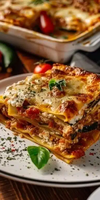 Mediterranean Vegetable Lasagna
