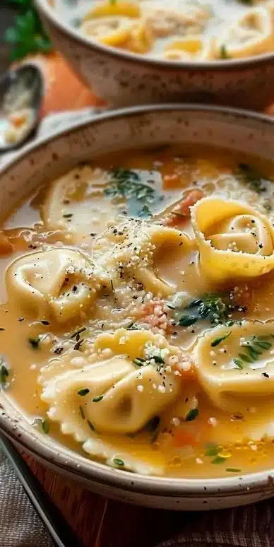 Parmesan Tortellini Soup: 6 Comforting Steps to Bliss
