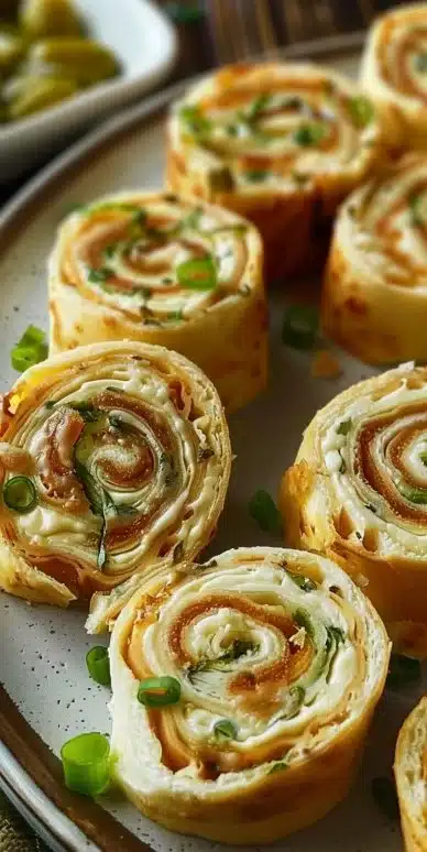 Pickle Dip Pinwheels: 4 Irresistible Creamy Bites