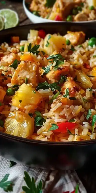 Pineapple Chicken Rice