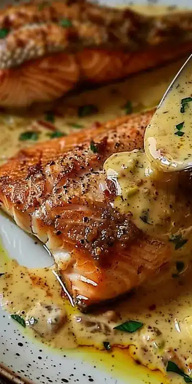 Red Snapper with Creamy Creole Sauce