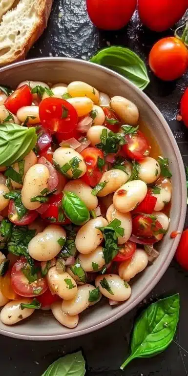 Refreshing Italian White Bean Salad