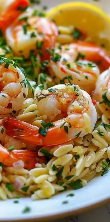 Shrimp Orzo In Lemon Garlic Sauce: 5 Reasons to Indulge