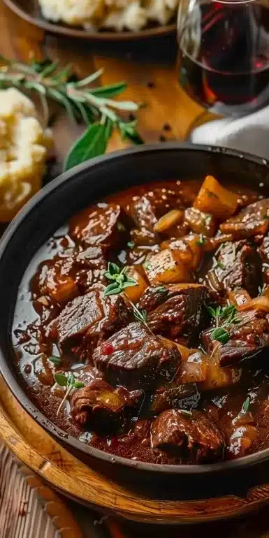 Slow Cooker Beef Manhattan