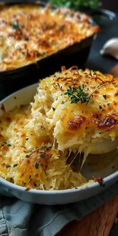 Spaghetti Squash Gratin