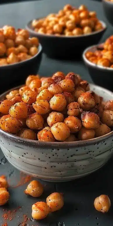 Spicy Roasted Chickpeas: 7 Irresistibly Crunchy Snacks