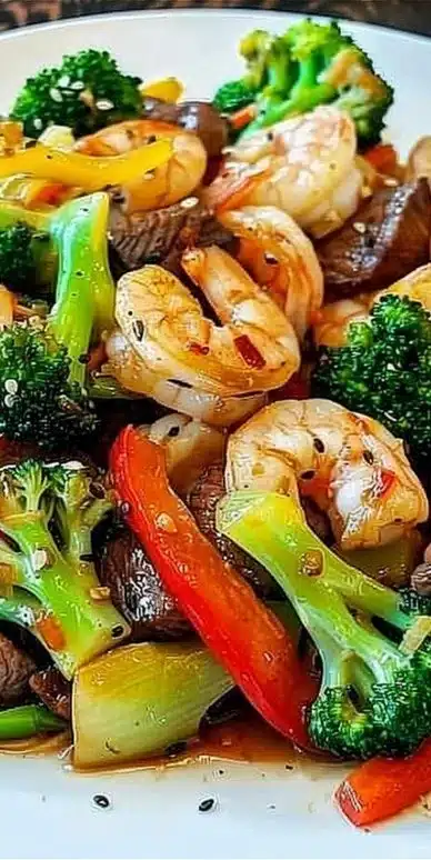 Steak and Shrimp Stir Fry: 25-Minute Flavor Bomb