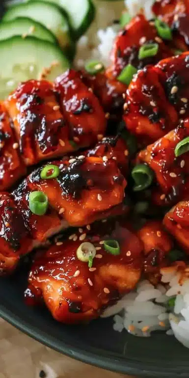 Sweet and Spicy Korean Chicken
