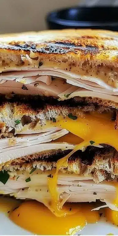 Delicious Turkey Dijon Melts with creative twists