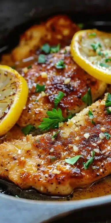 Zesty Cowboy Butter Lemon Chicken