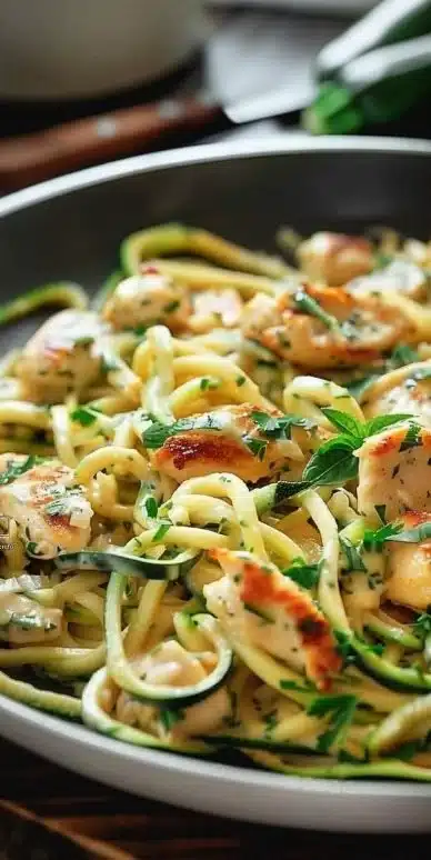 Zucchini Noodle Chicken Alfredo: 5 Steps to Pure Joy